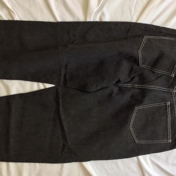 🔴𝗕𝗢𝗚𝗢🔴NWT black jeans size 12 PLT - Picture 13 of 16